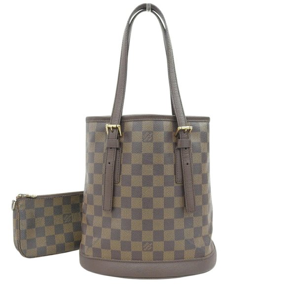LOUIS VUITTON Brown Damier Pouch - Picture 1 of 10